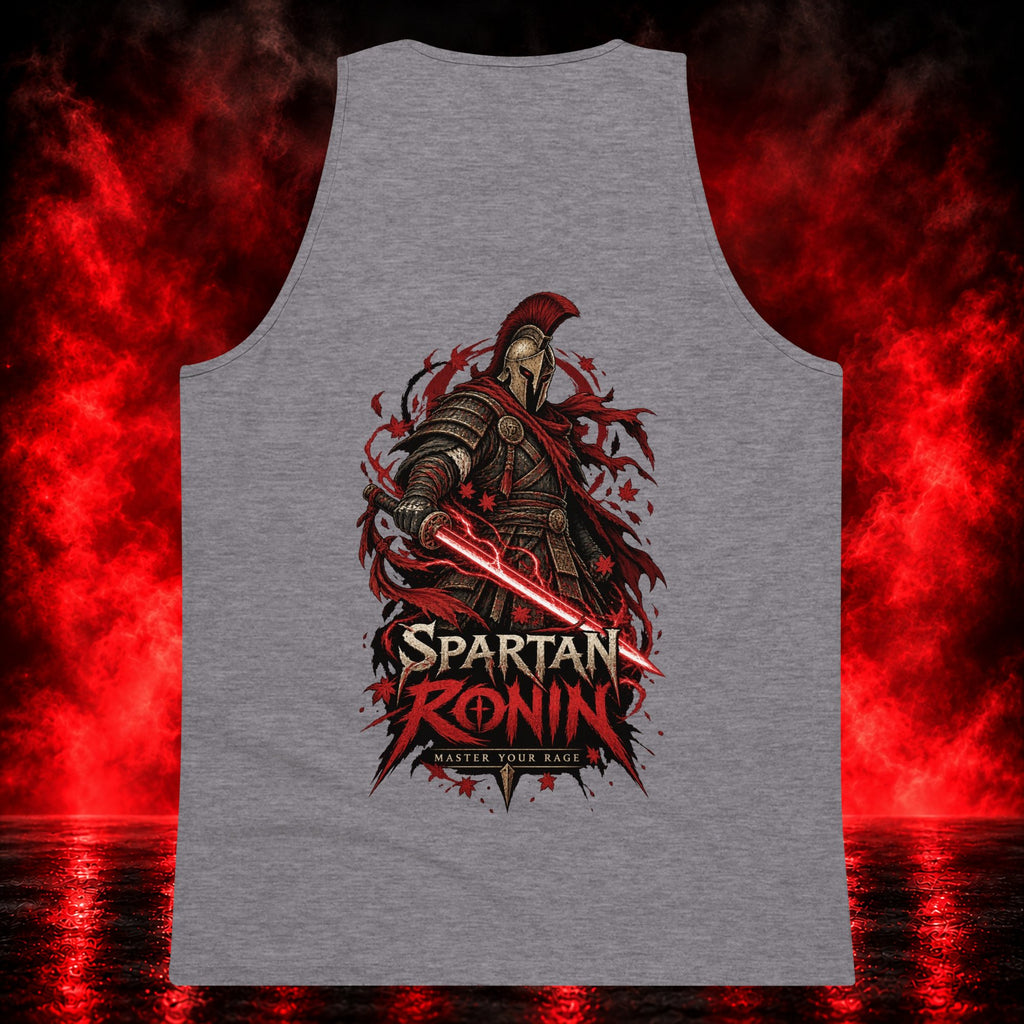 Spartan Ronin Tank Top — Printful product mockup