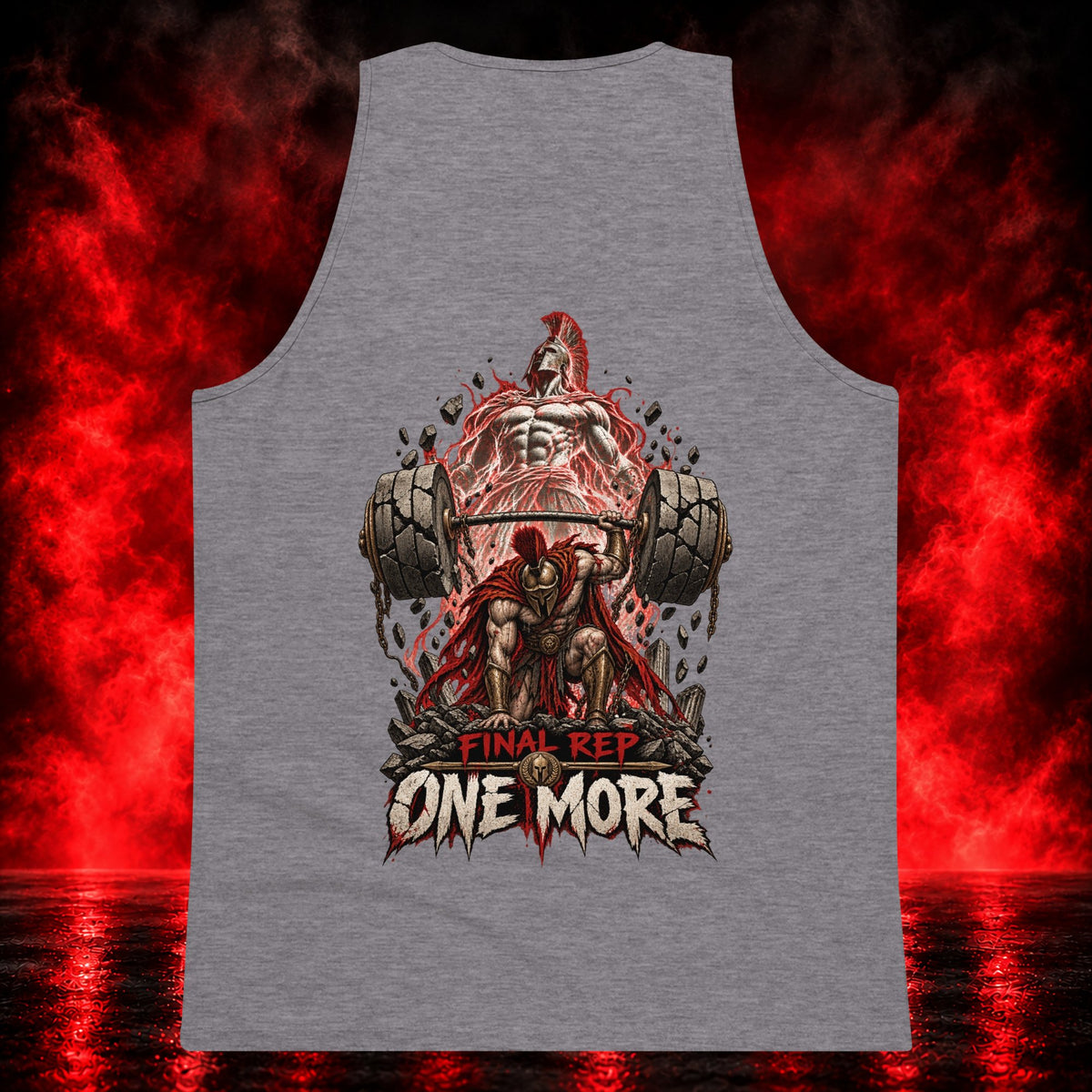 Final Rep Tank Top — Printful product mockup