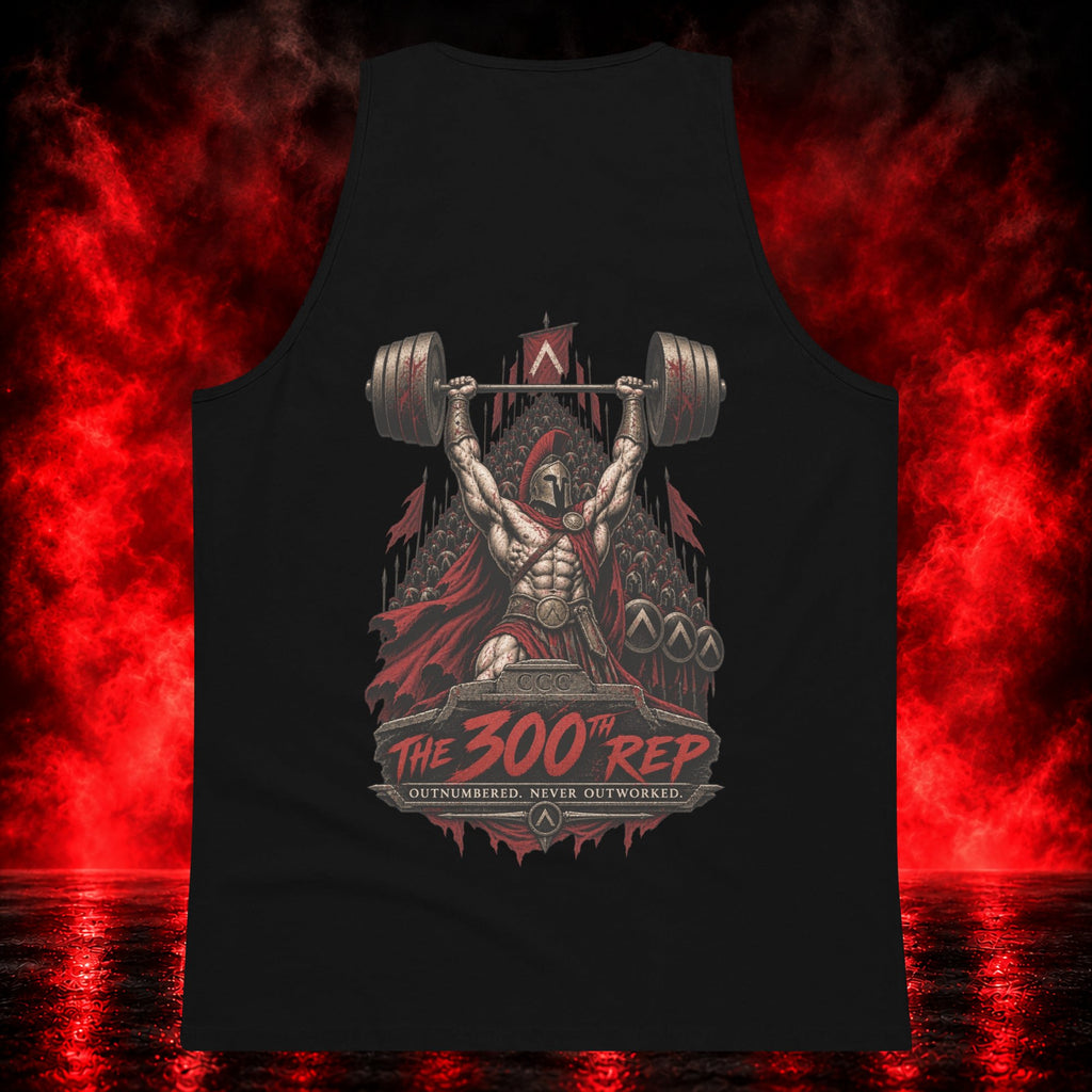 The 300th Rep Tank Top — Printful product mockup