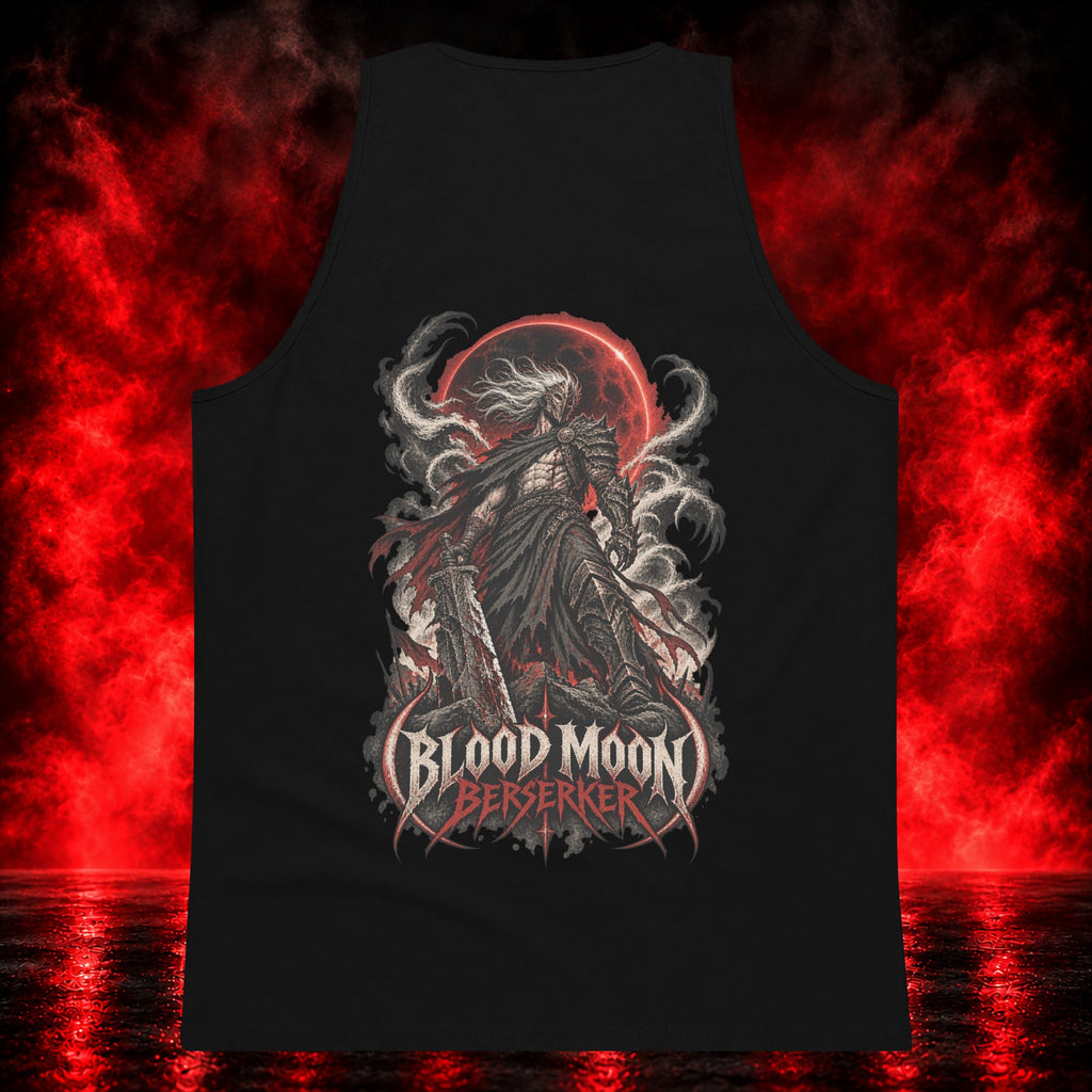Blood Moon Berserker Tank Top — Printful product mockup