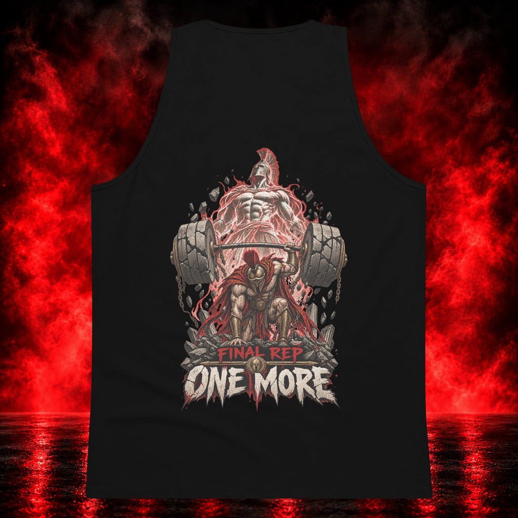 Final Rep Tank Top — Printful product mockup