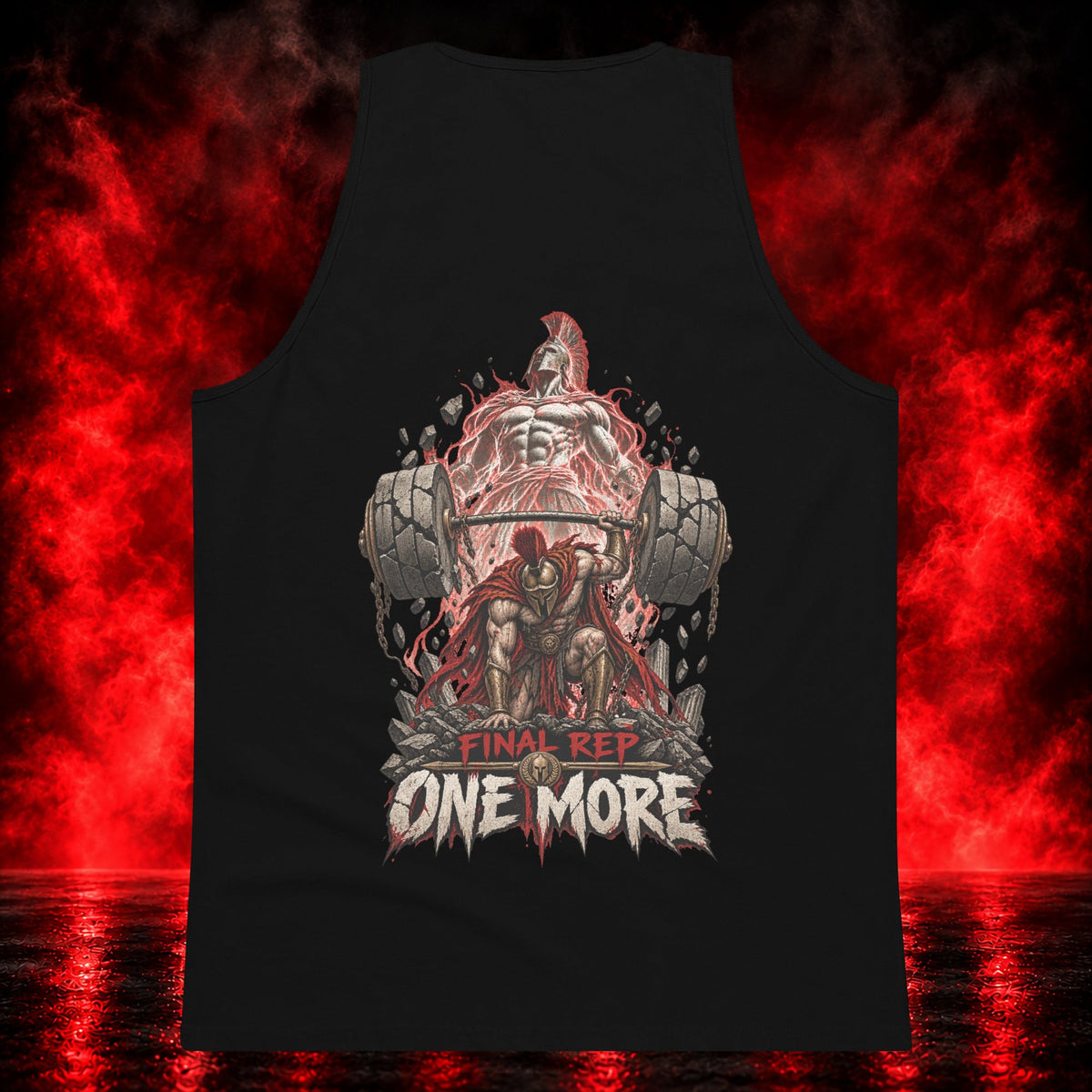 Final Rep Tank Top — Printful product mockup