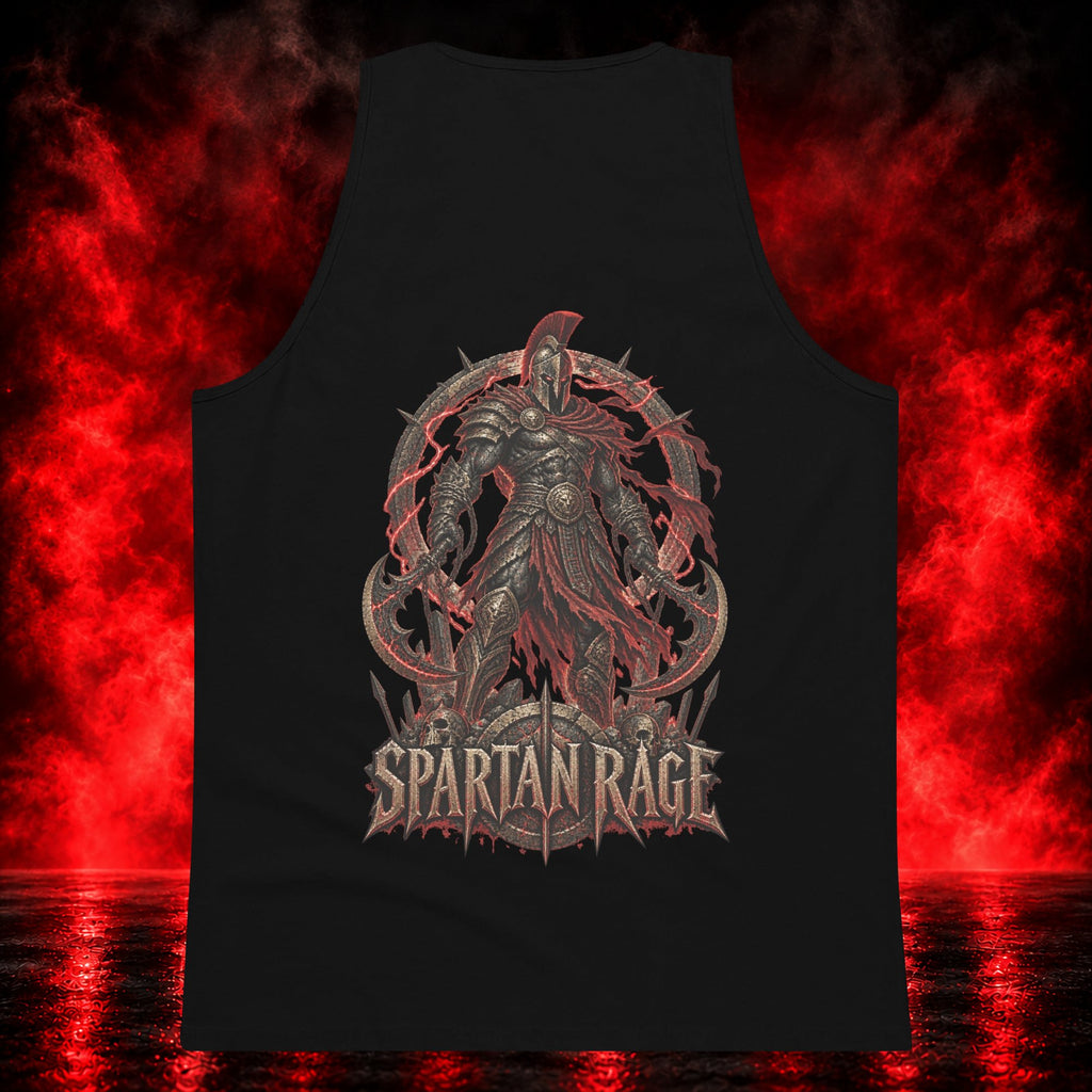 God-Slayer Tank Top — Printful product mockup