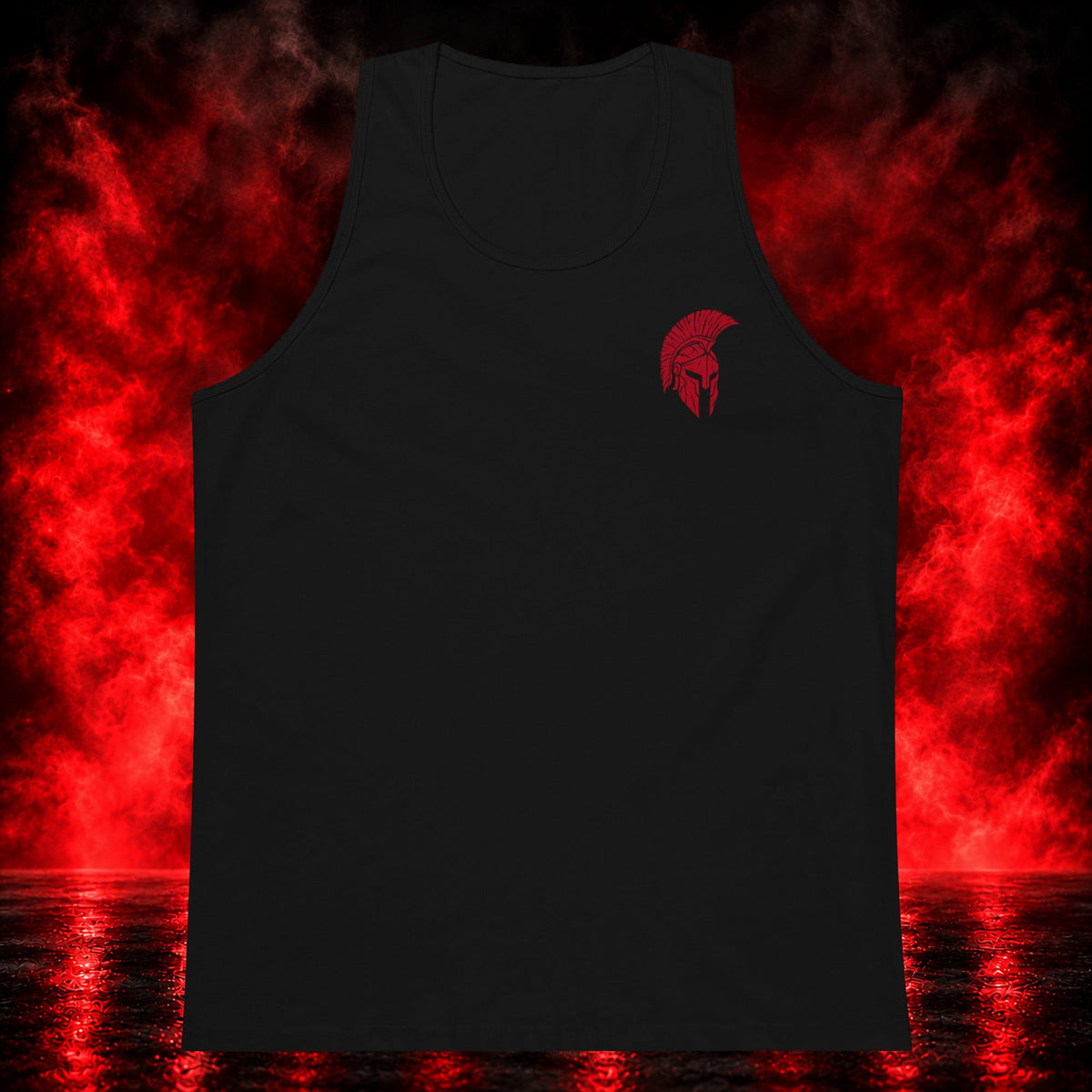 Enter the Realm Tank Top — Printful product mockup
