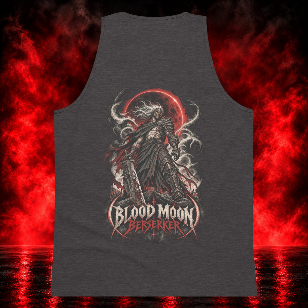 Blood Moon Berserker Tank Top — Printful product mockup