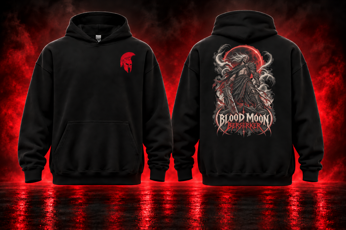 Blood Moon Berserker Hoodie — promotional cover