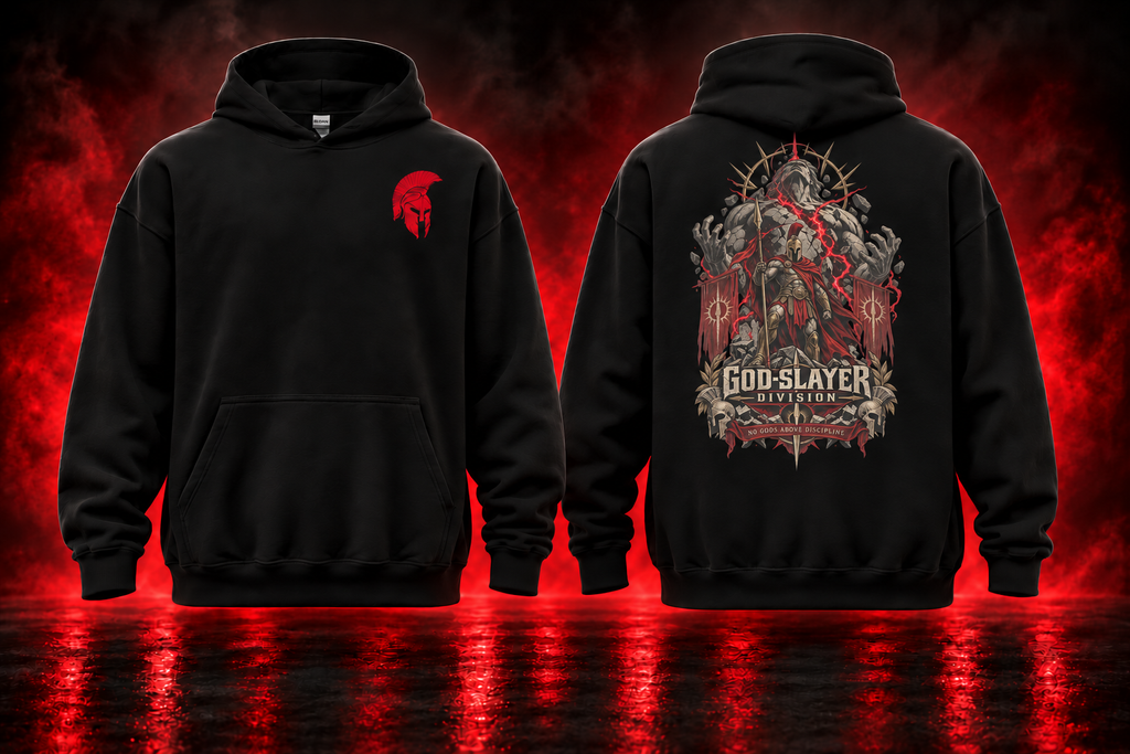 God-Slayer Division Hoodie — promotional cover