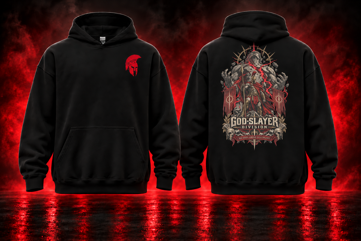 God-Slayer Division Hoodie — promotional cover