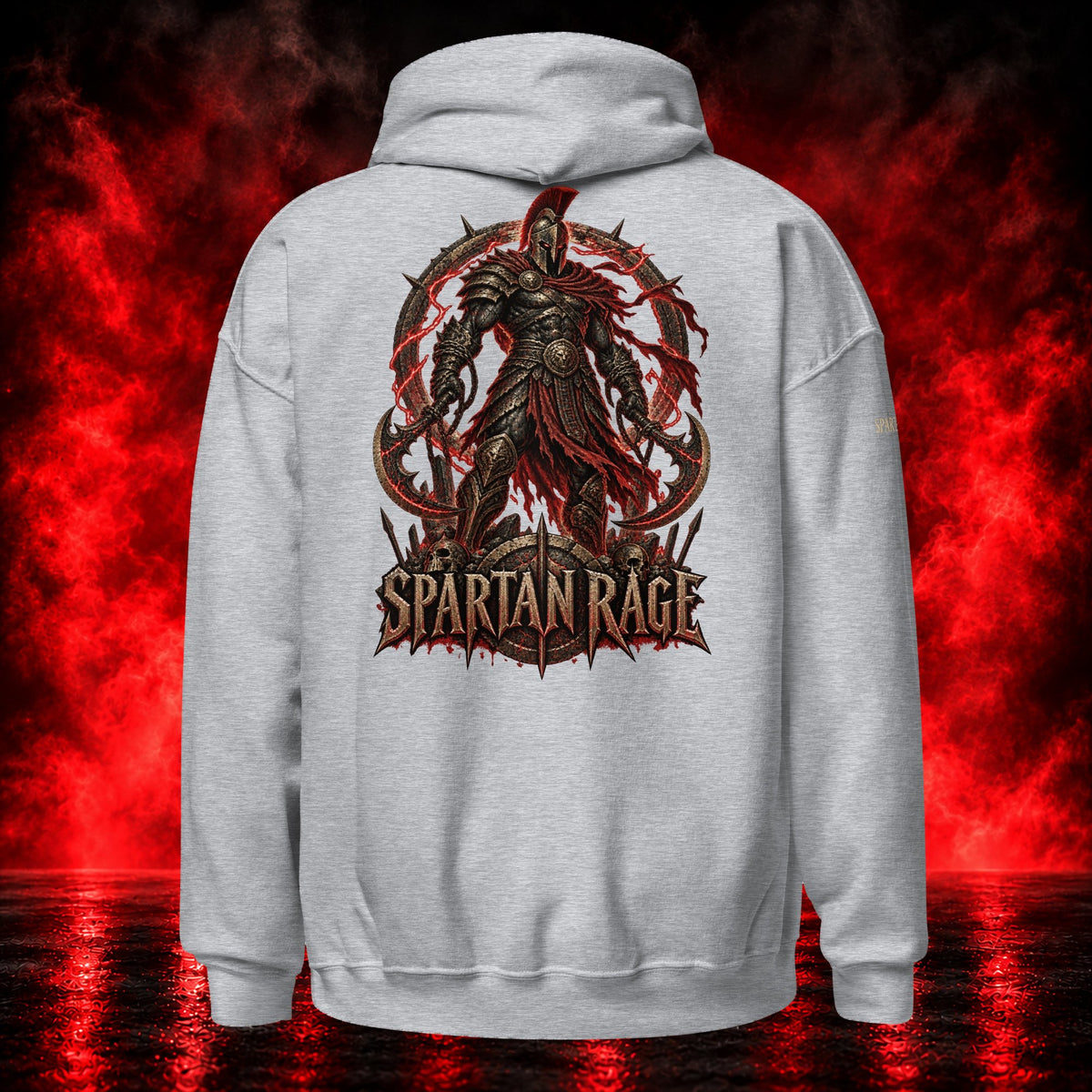 God-Slayer Hoodie — Printful product mockup