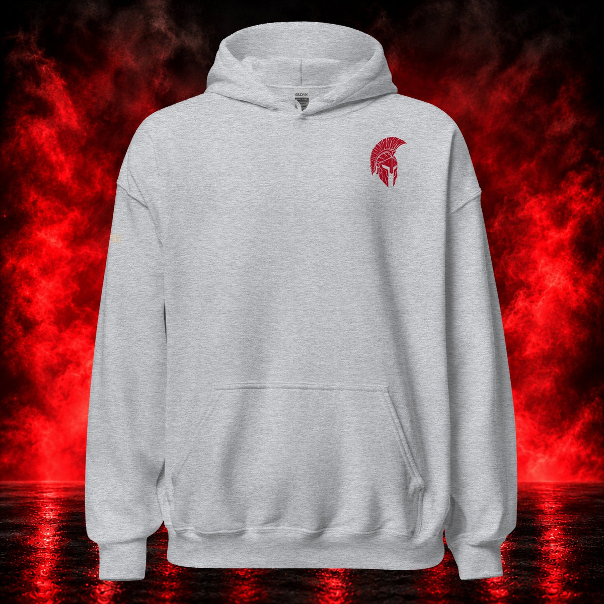 God-Slayer Hoodie — Printful product mockup