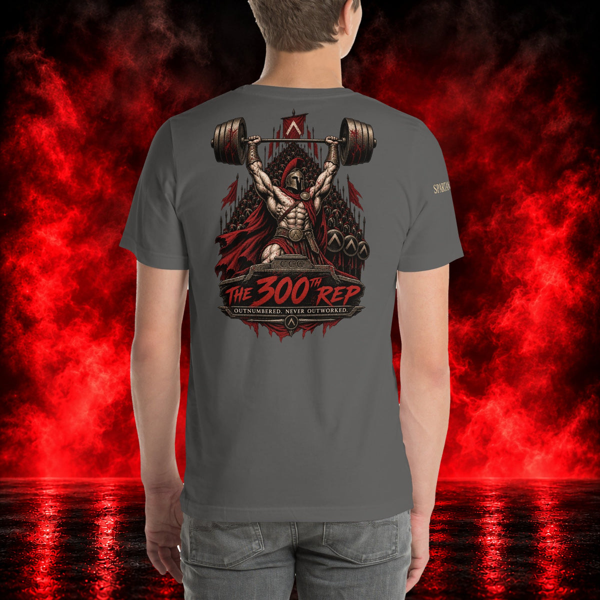 The 300th Rep T-Shirt — Printful product mockup