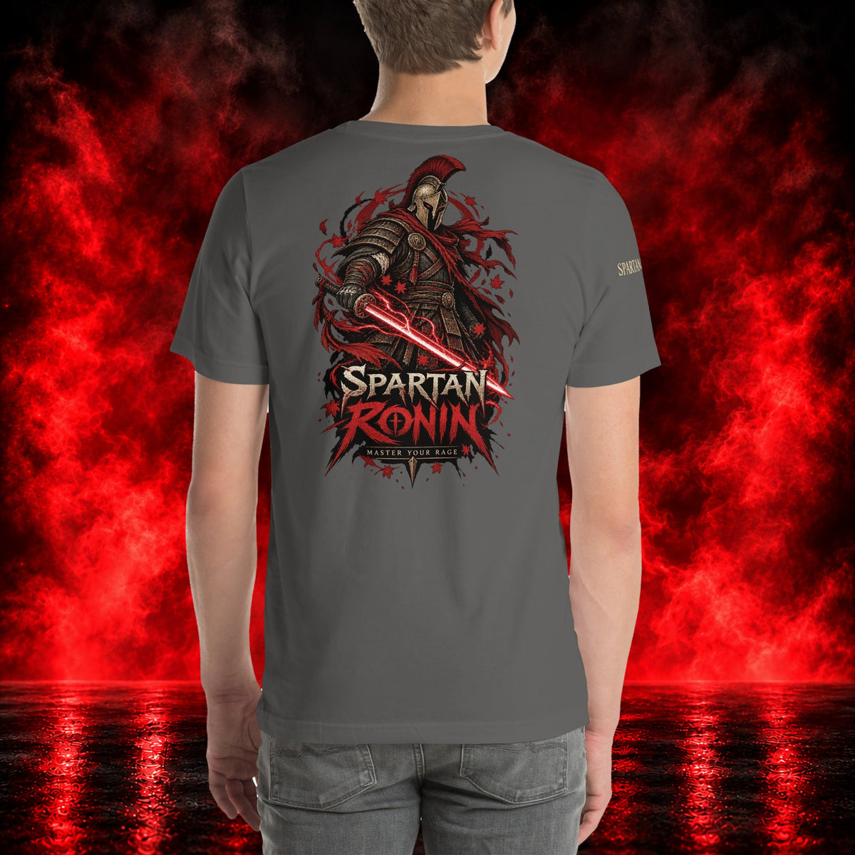 Spartan Ronin T-Shirt — Printful product mockup