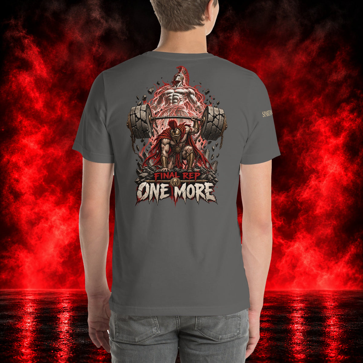 Final Rep T-Shirt — Printful product mockup