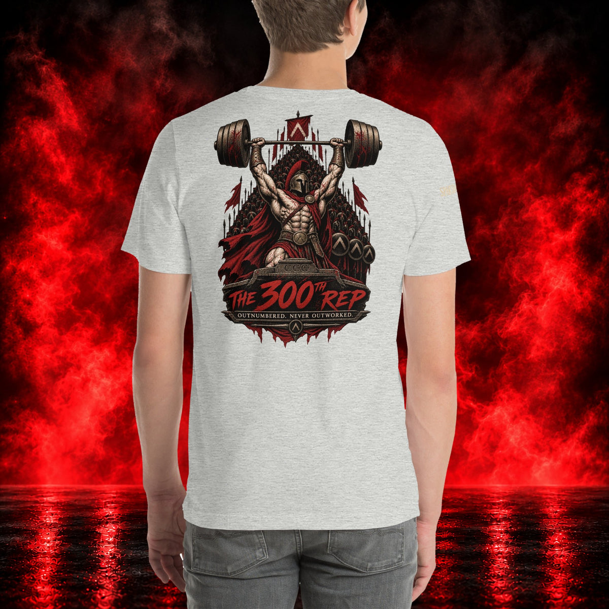 The 300th Rep T-Shirt — Printful product mockup