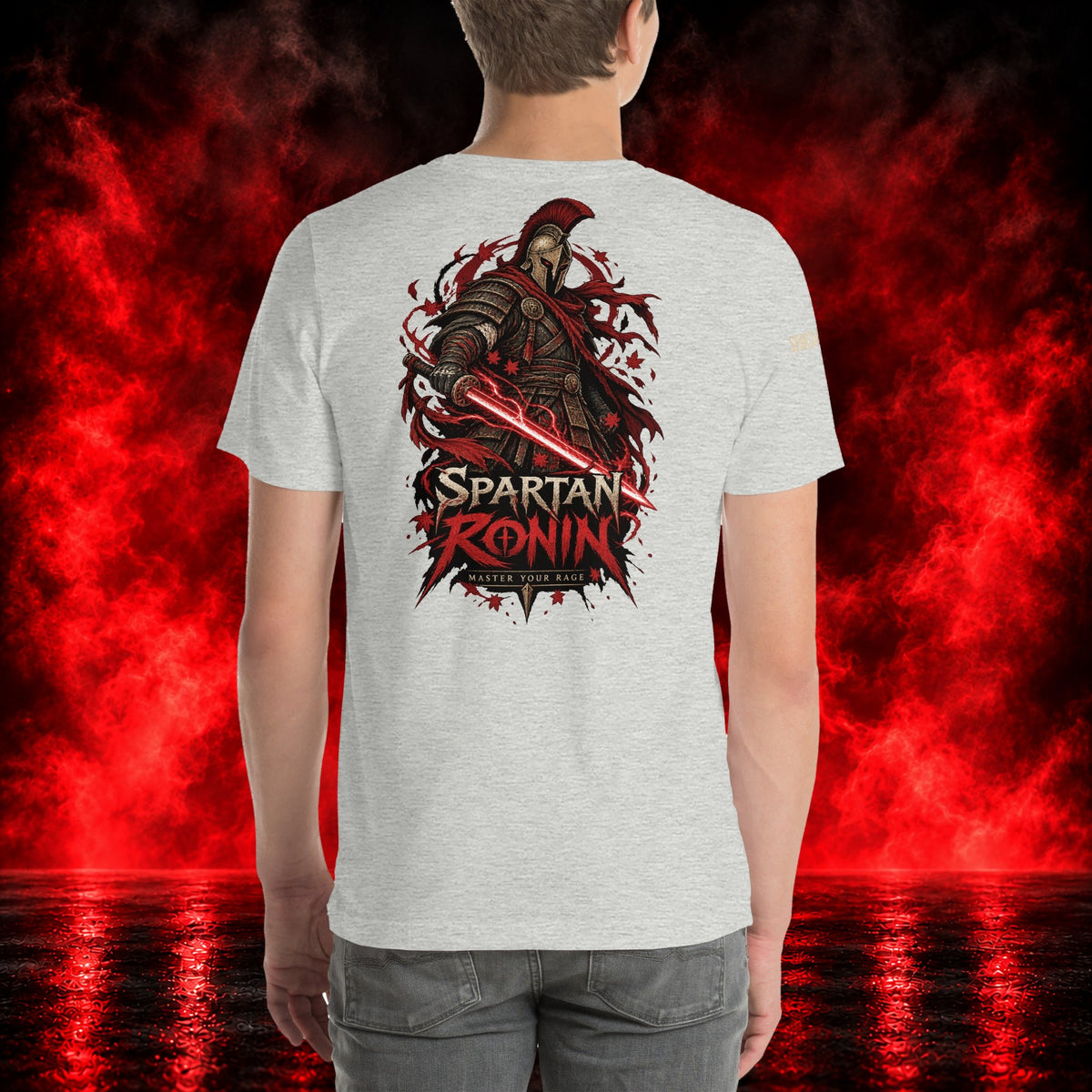 Spartan Ronin T-Shirt — Printful product mockup