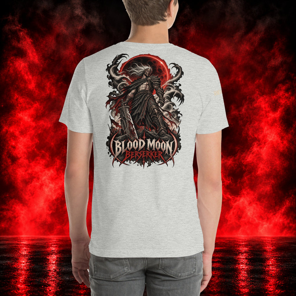 Blood Moon Berserker T-Shirt — Printful product mockup