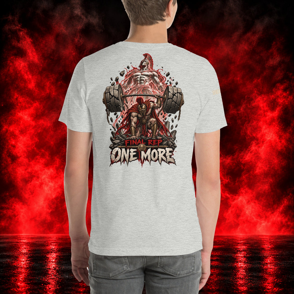 Final Rep T-Shirt — Printful product mockup