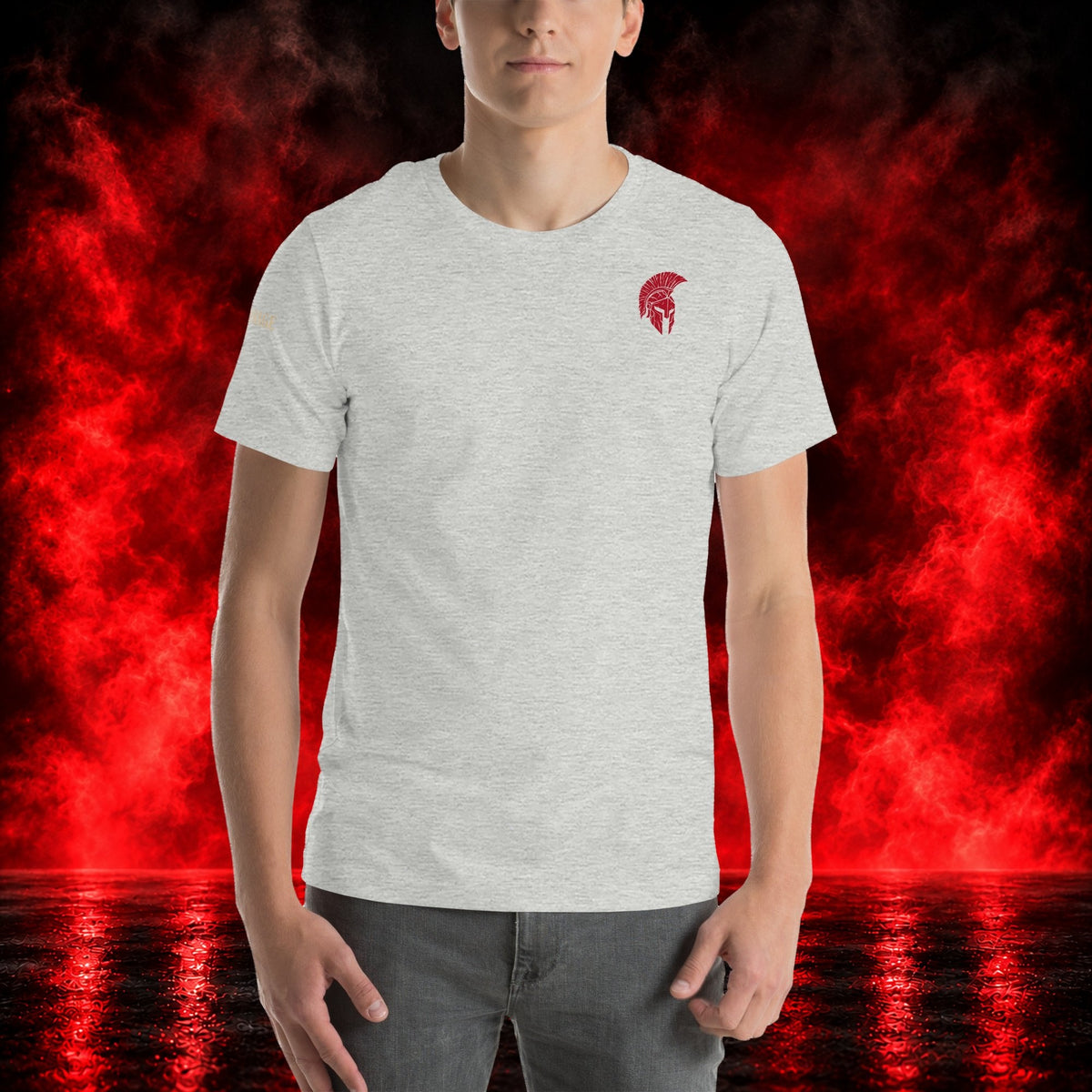 Temple of Iron T-Shirt — Printful product mockup