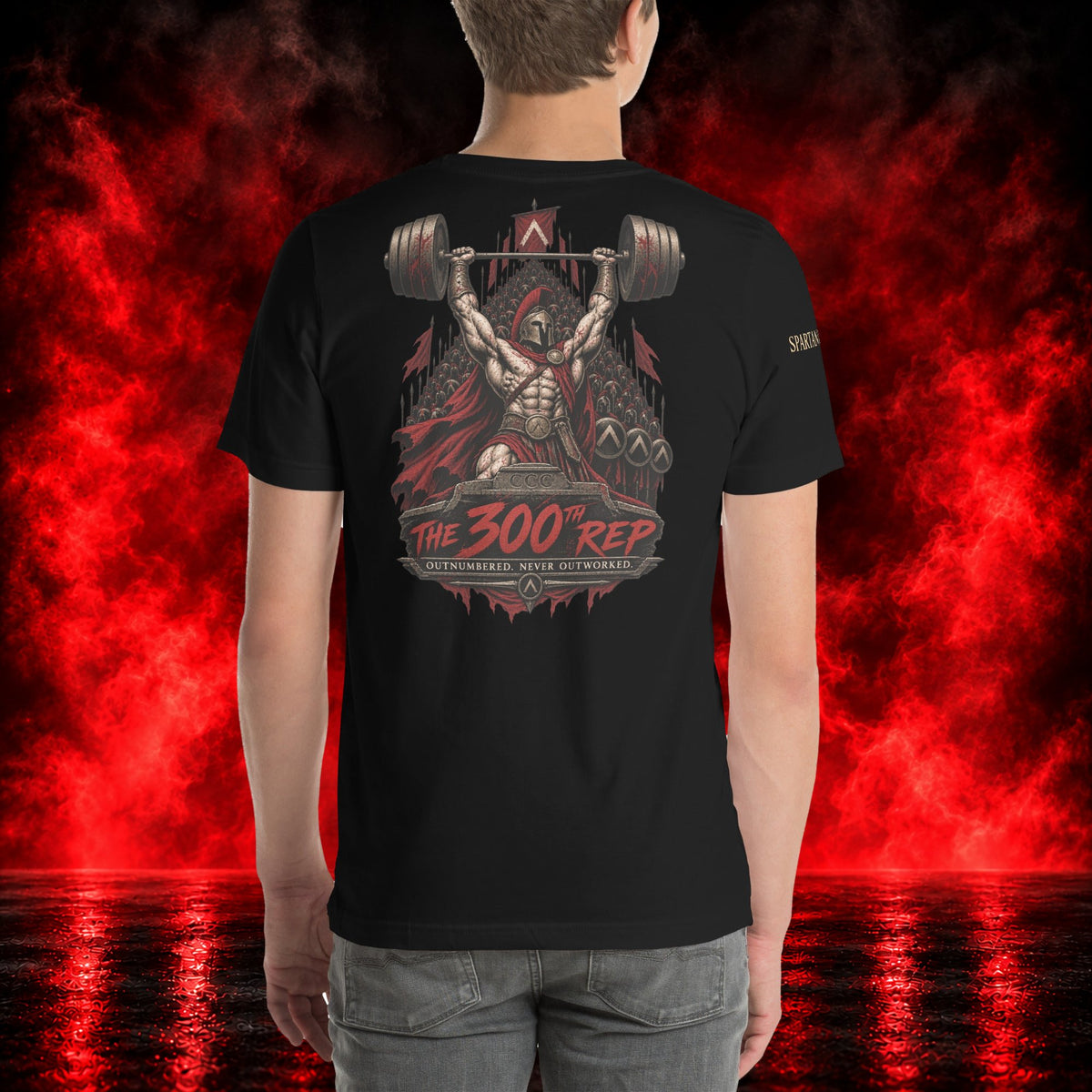 The 300th Rep T-Shirt — Printful product mockup