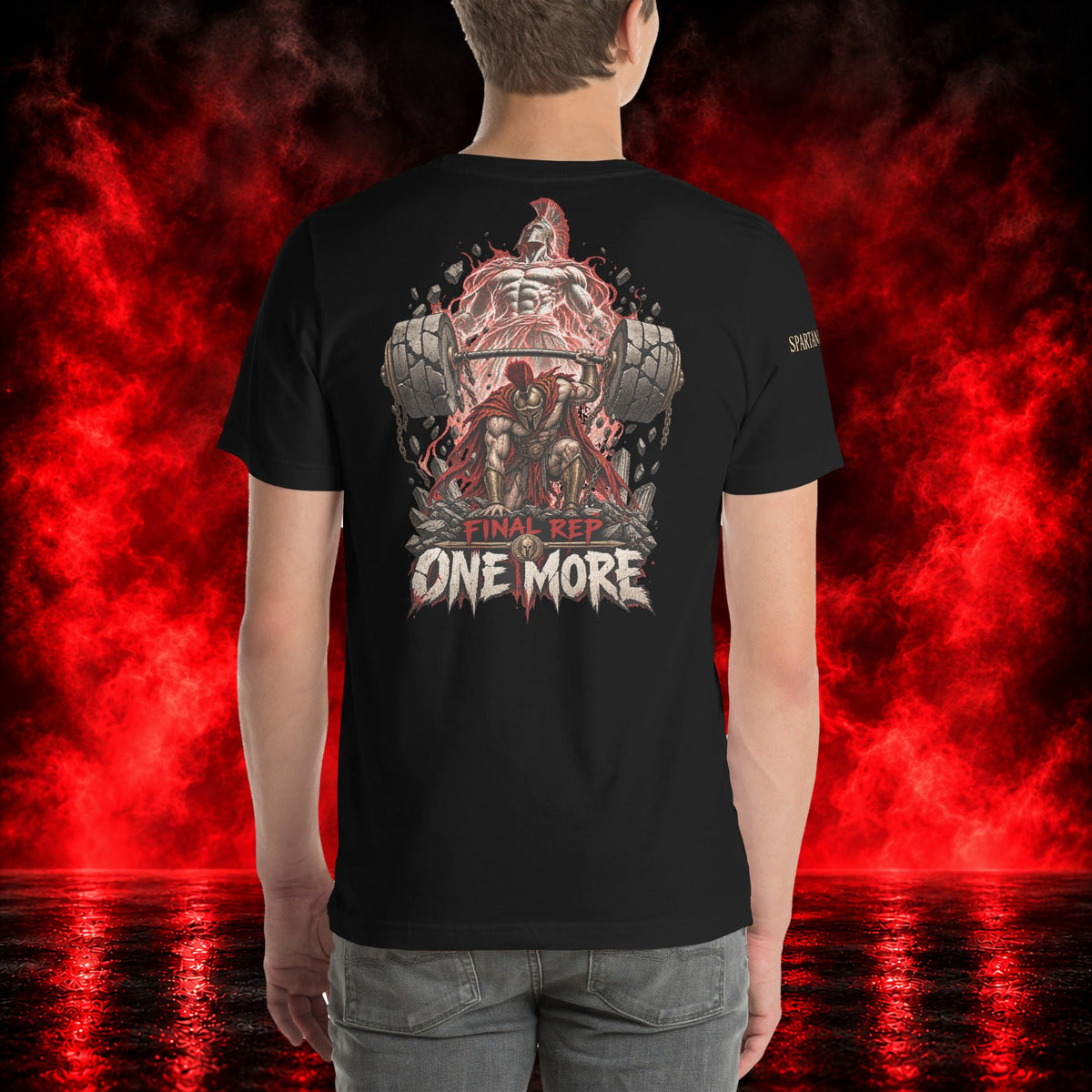 Final Rep T-Shirt — Printful product mockup