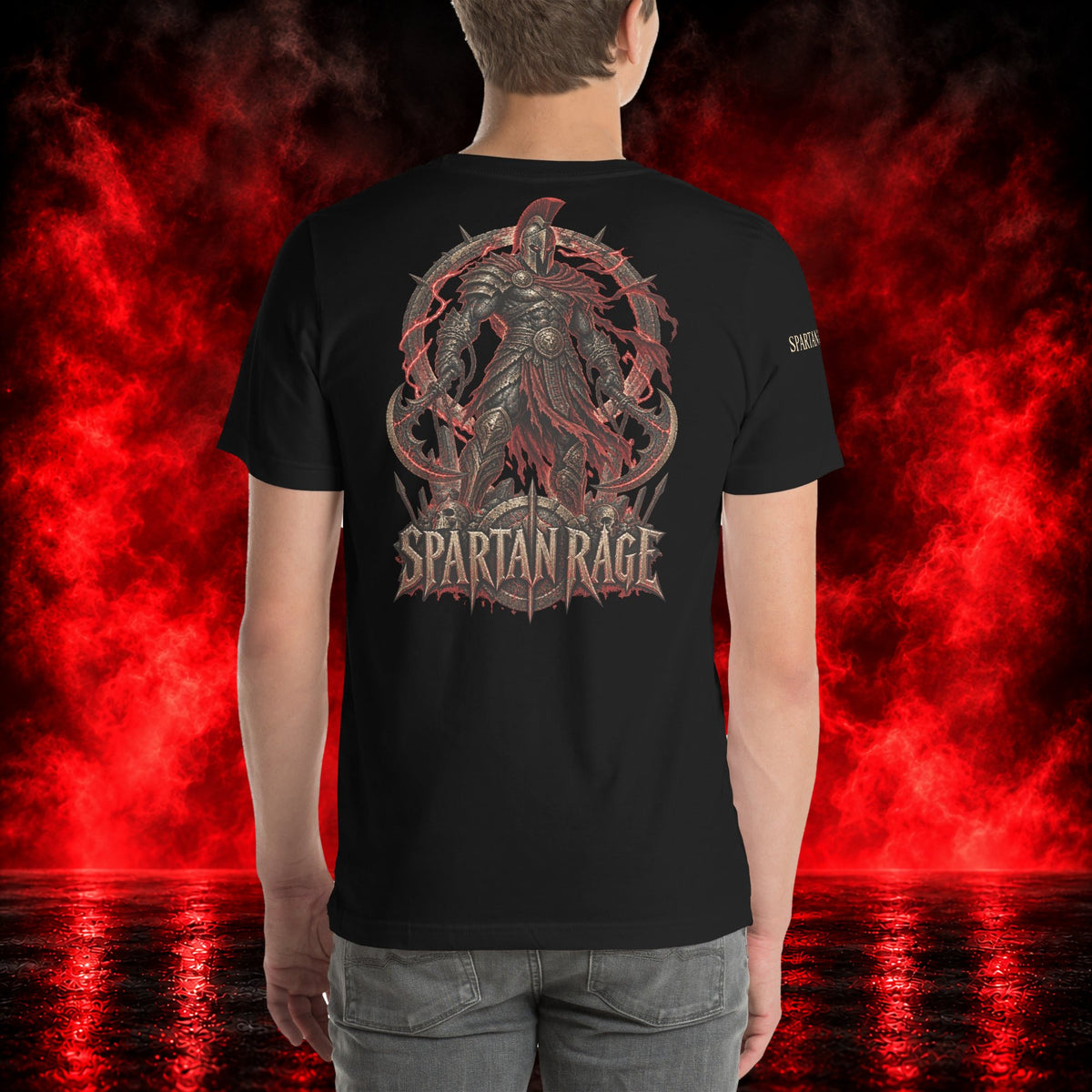God-Slayer T-Shirt — Printful product mockup