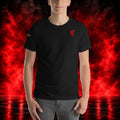 Enter the Realm T-Shirt — Printful product mockup