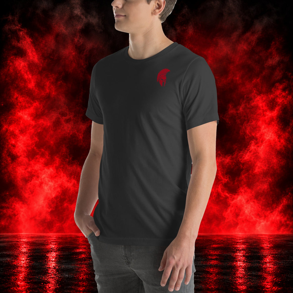 Blood Moon Berserker T-Shirt — Printful product mockup